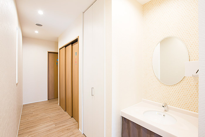 パウダーコーナー